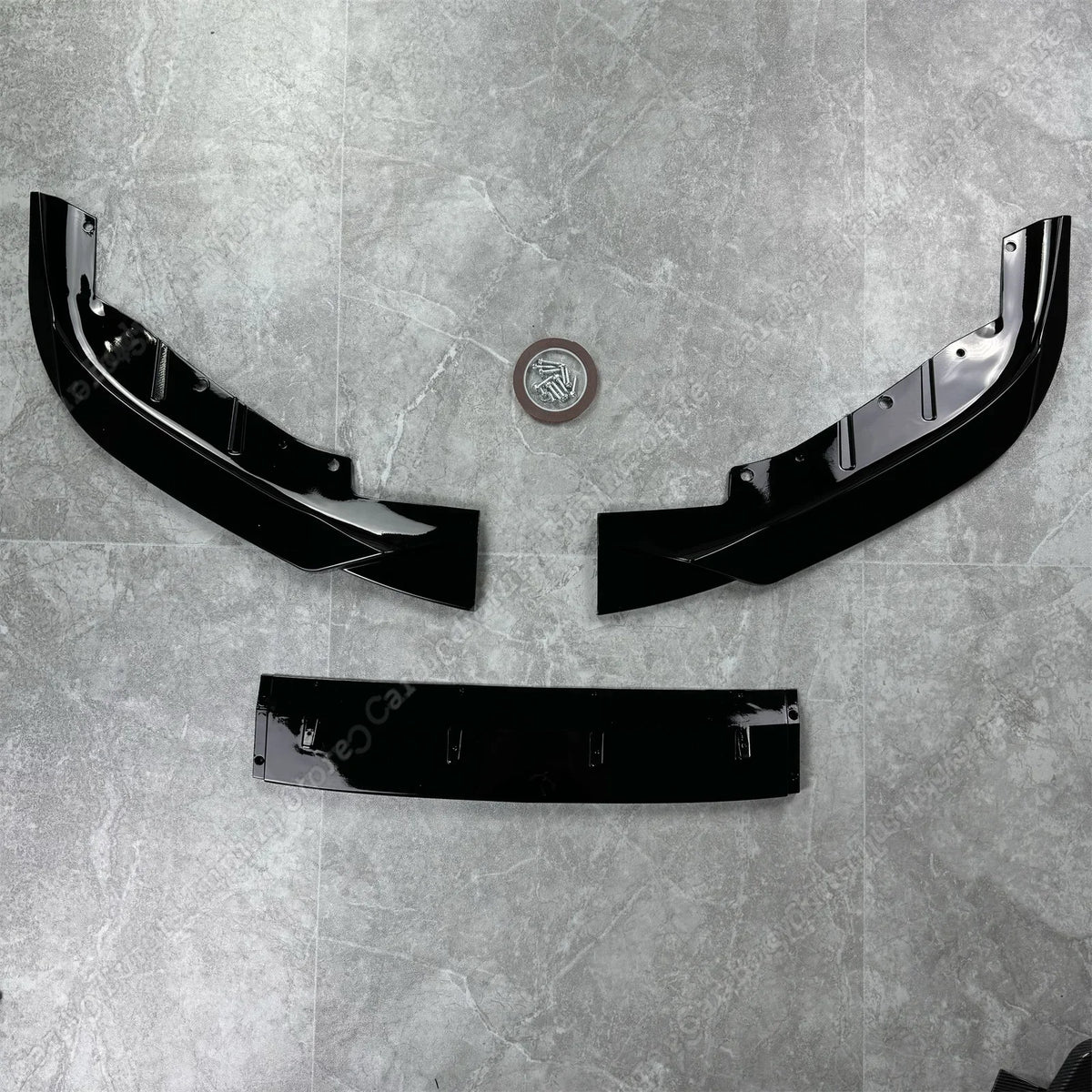 For BMW 5 Series G30 525I Front Bumper Lip Splitter Spoiler
