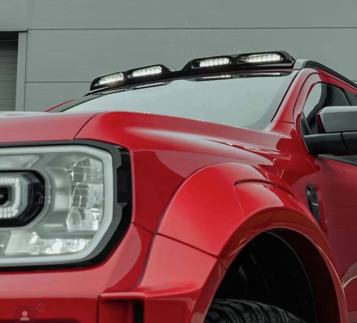 For Ford Ranger T9 Modification Black Roof Spoiler Condition