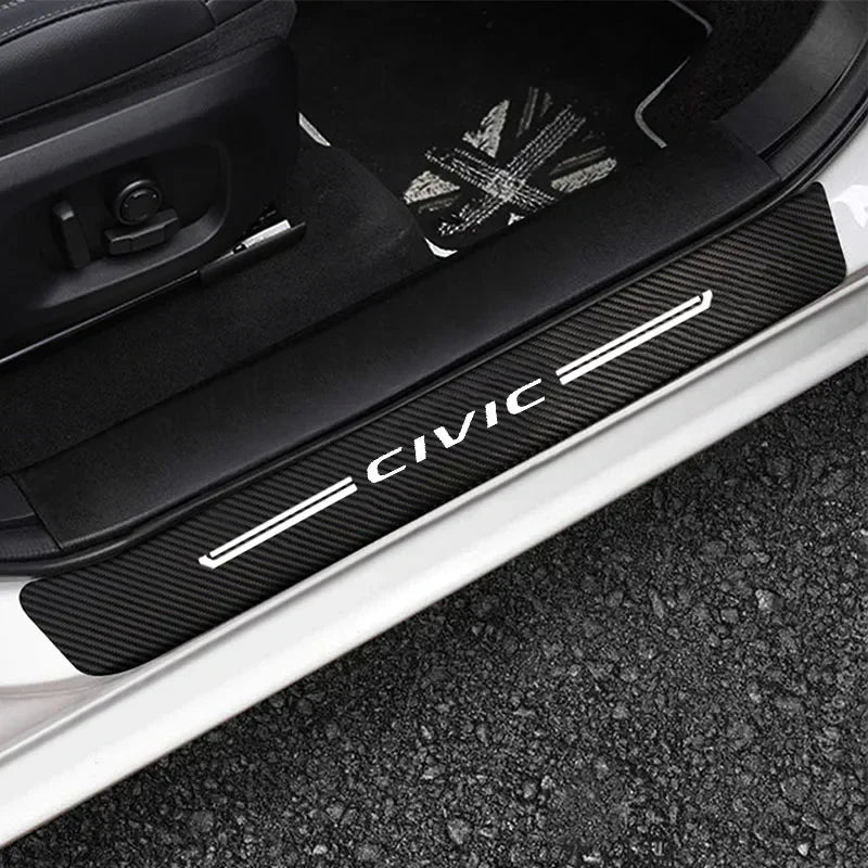 For Honda Civic Logo 2016 2017 2018 2019 2020 2021 Door Sill