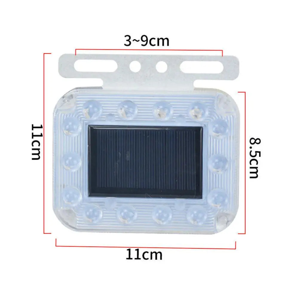 Truck Solar Powered Warning Flashing Anti Collision Tail Touch