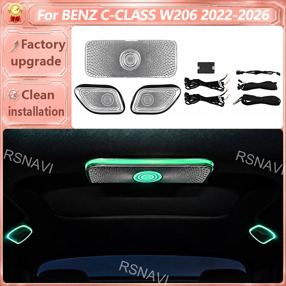 3-piece Roof Ambient Lighting Kit Compatible Mercedes-Benz