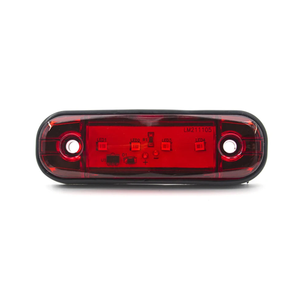 10PCS 12V 24V Side Marker External Warning Taillight Signal