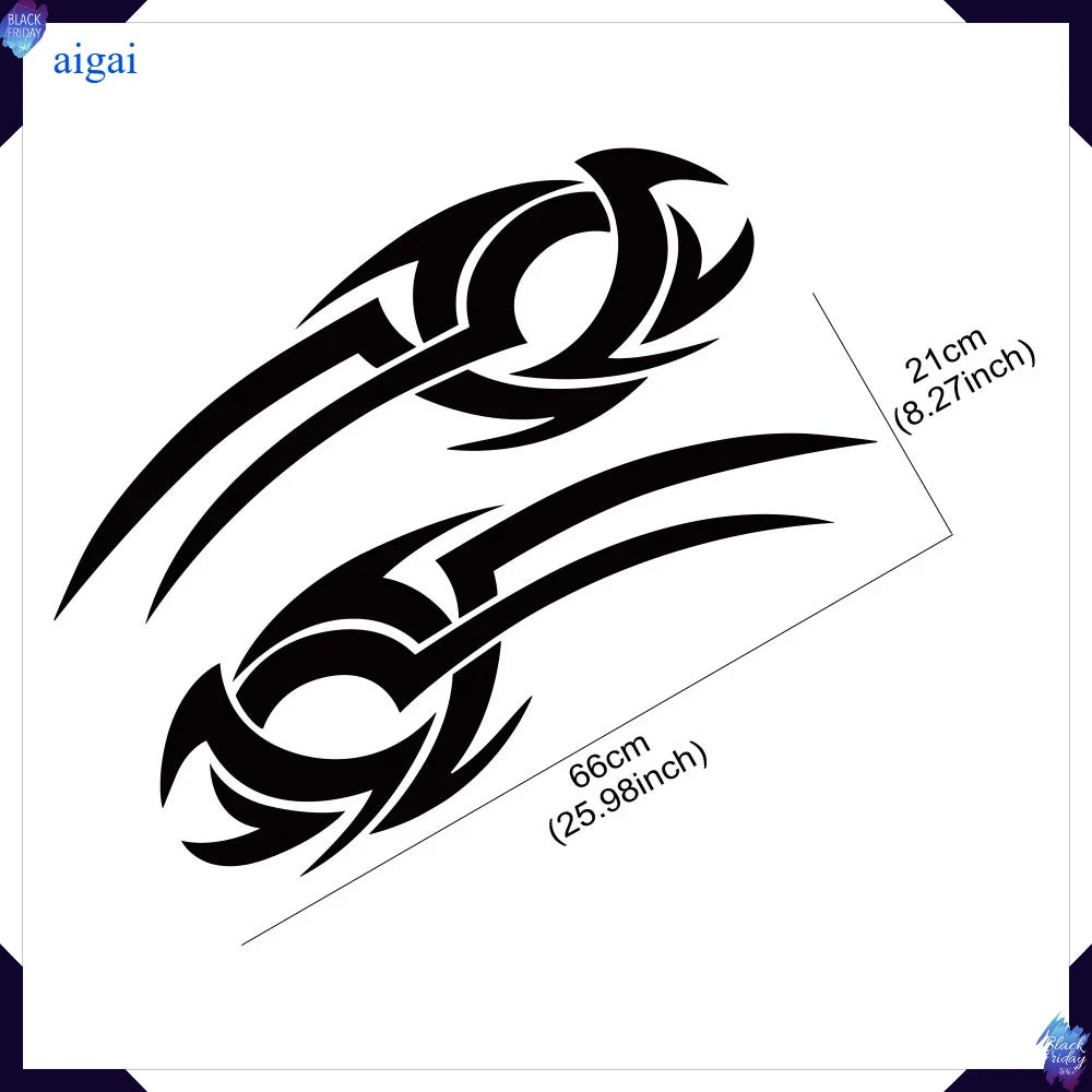 Body Side Sticker Graphics Sport Vinyl Decal Cars SUV