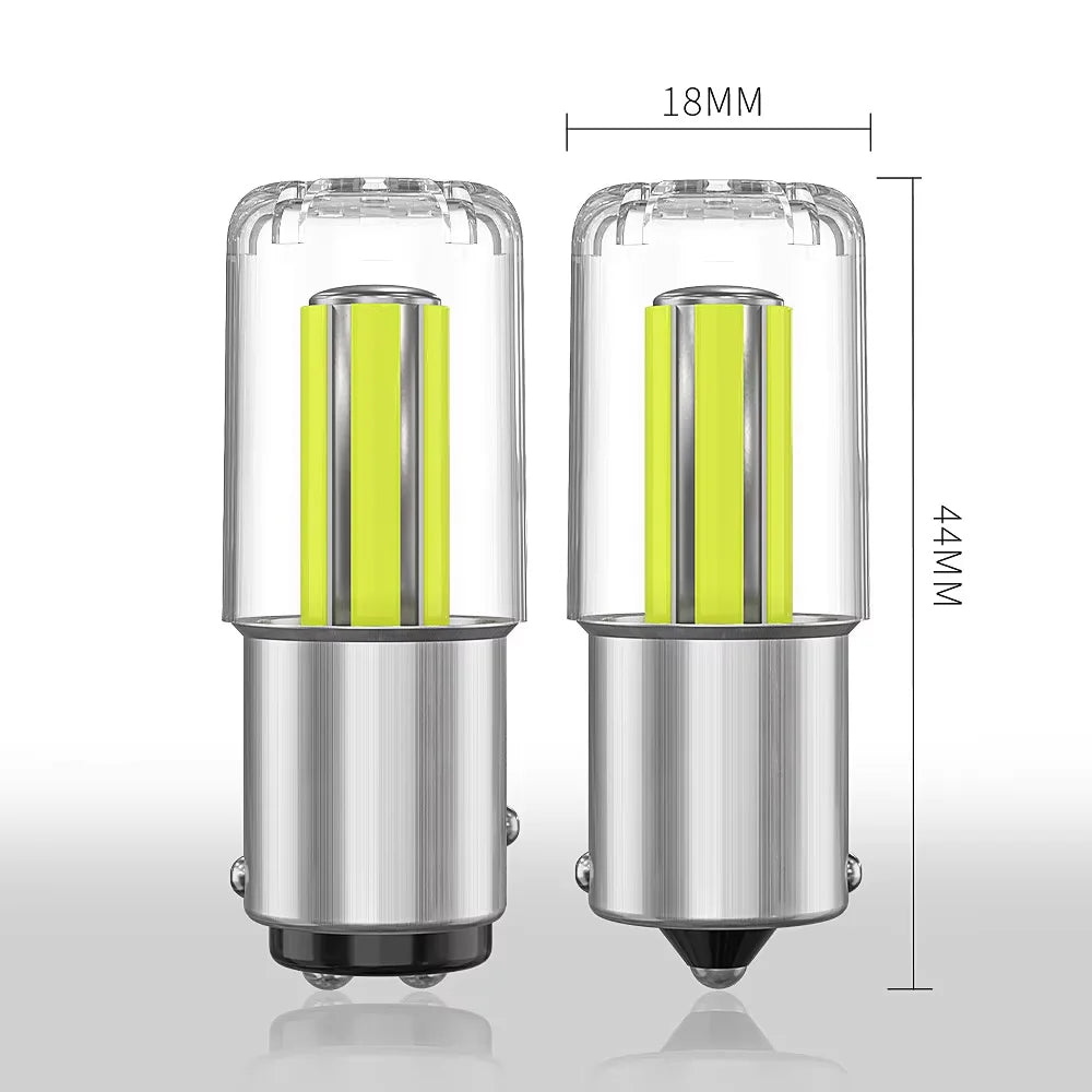 For Vehicle Drl Daytime Running Lamp 2PCS 1156 ba15s bau15s