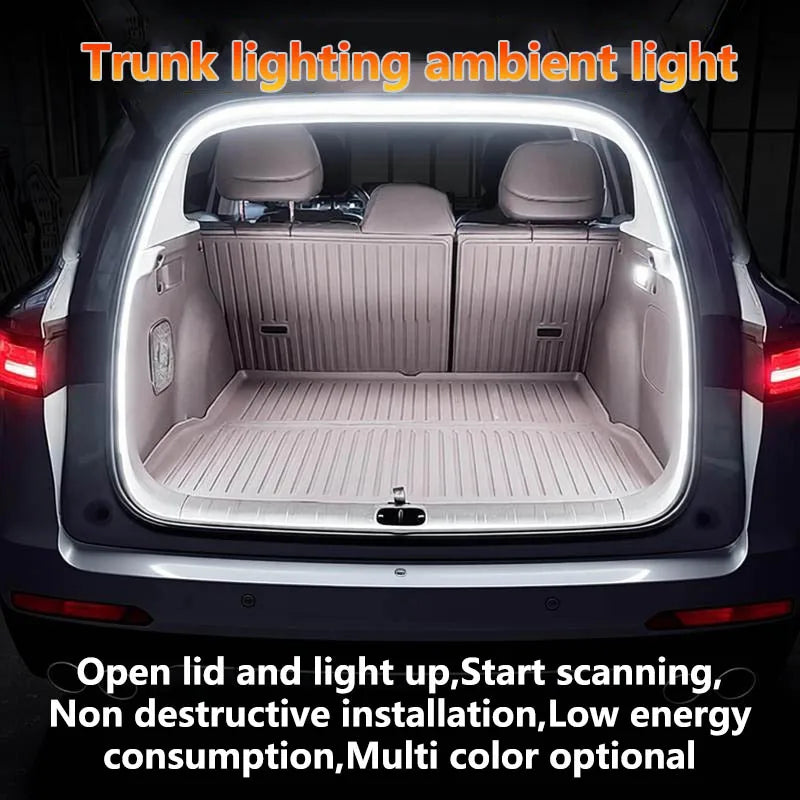 Brightness Trunk Lighting Ambient Interior Wiring Automatic