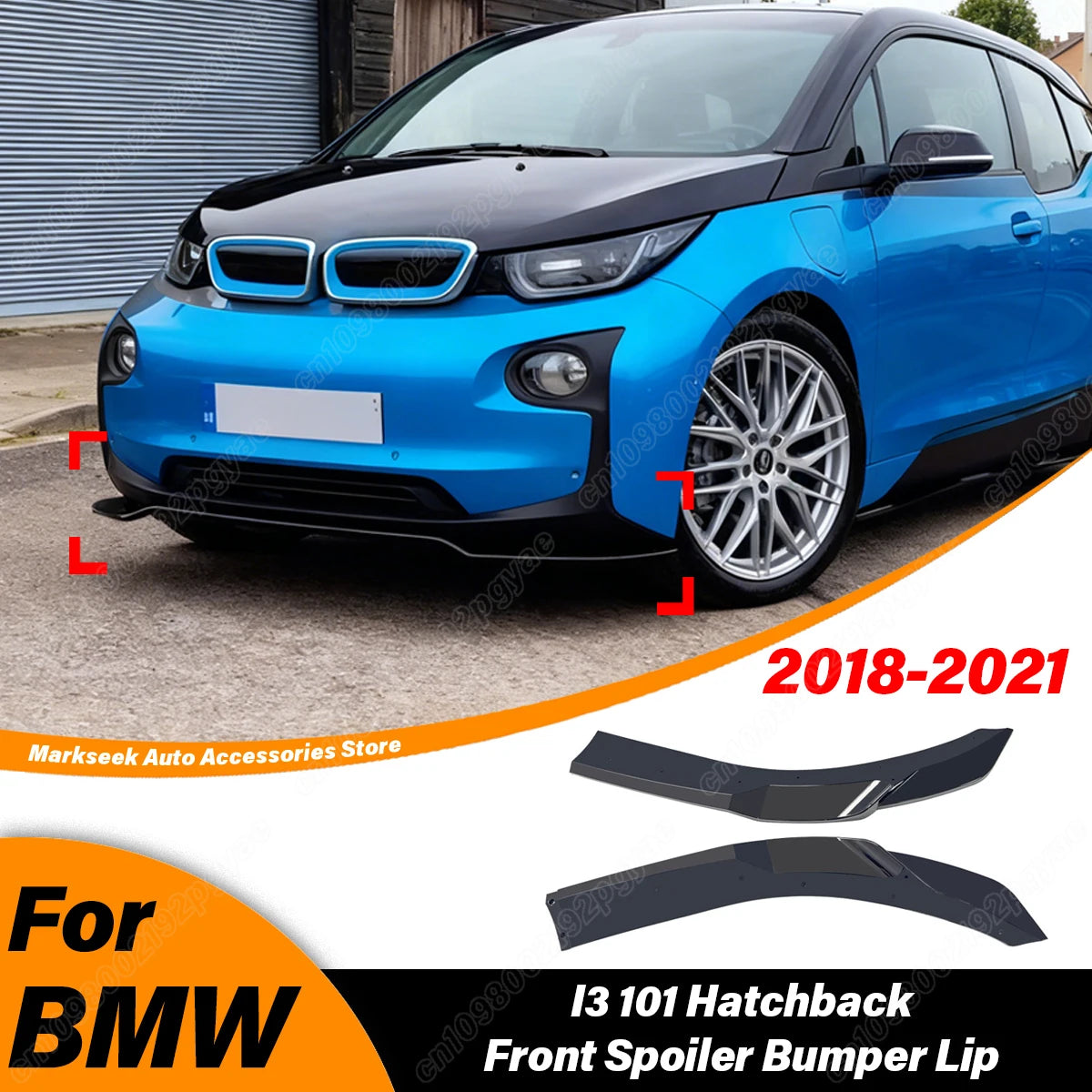 For BMW I3 Ev 101 Hatchback 2018 2019 2020 2021 Mp Front Bumper