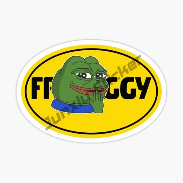 For Laptop Decor Bedroom Funny Office Froggy 101 Sticker Cute