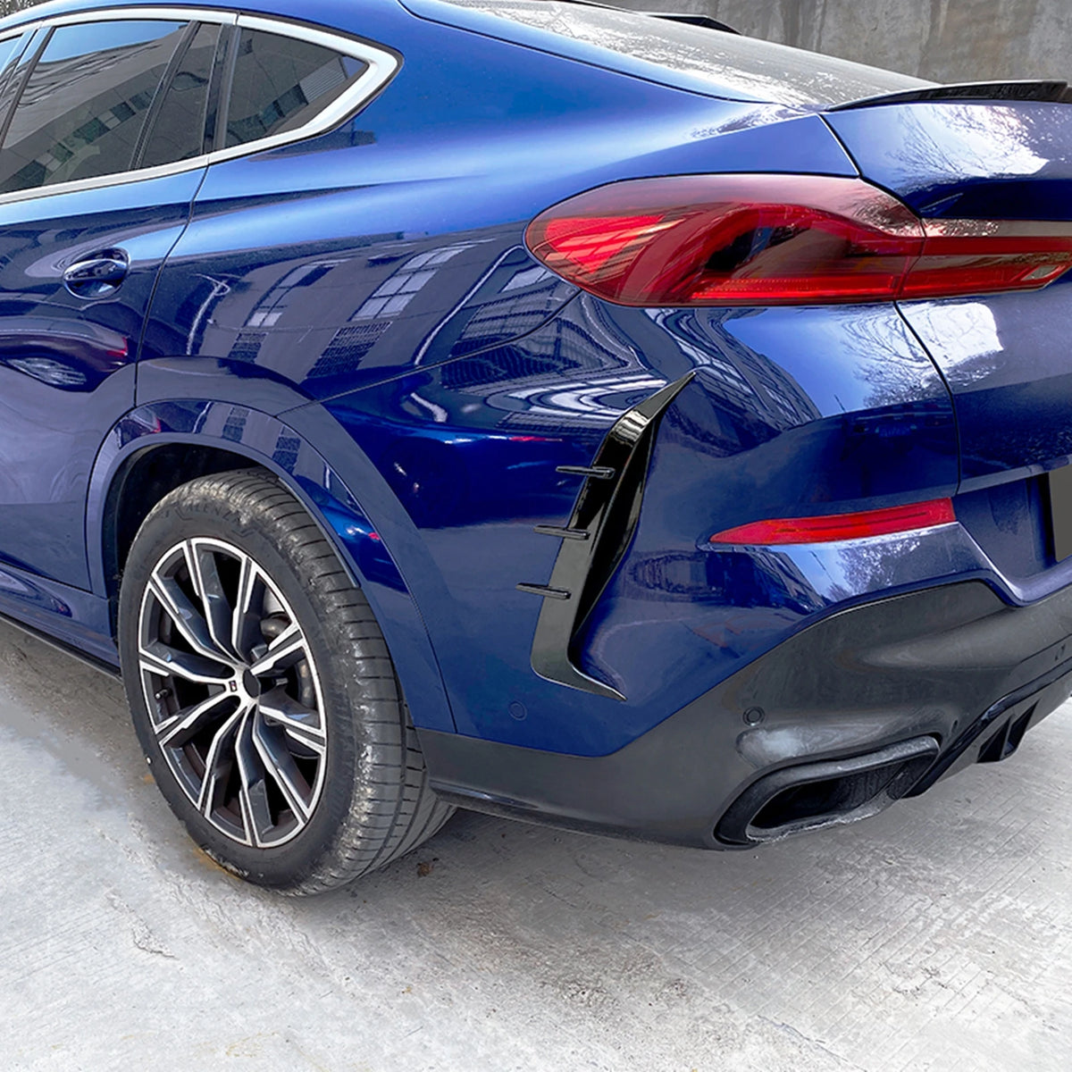 For 2019-2024 BMW X6 G06 M Sport Rear Bumper Side Air Vent Trim