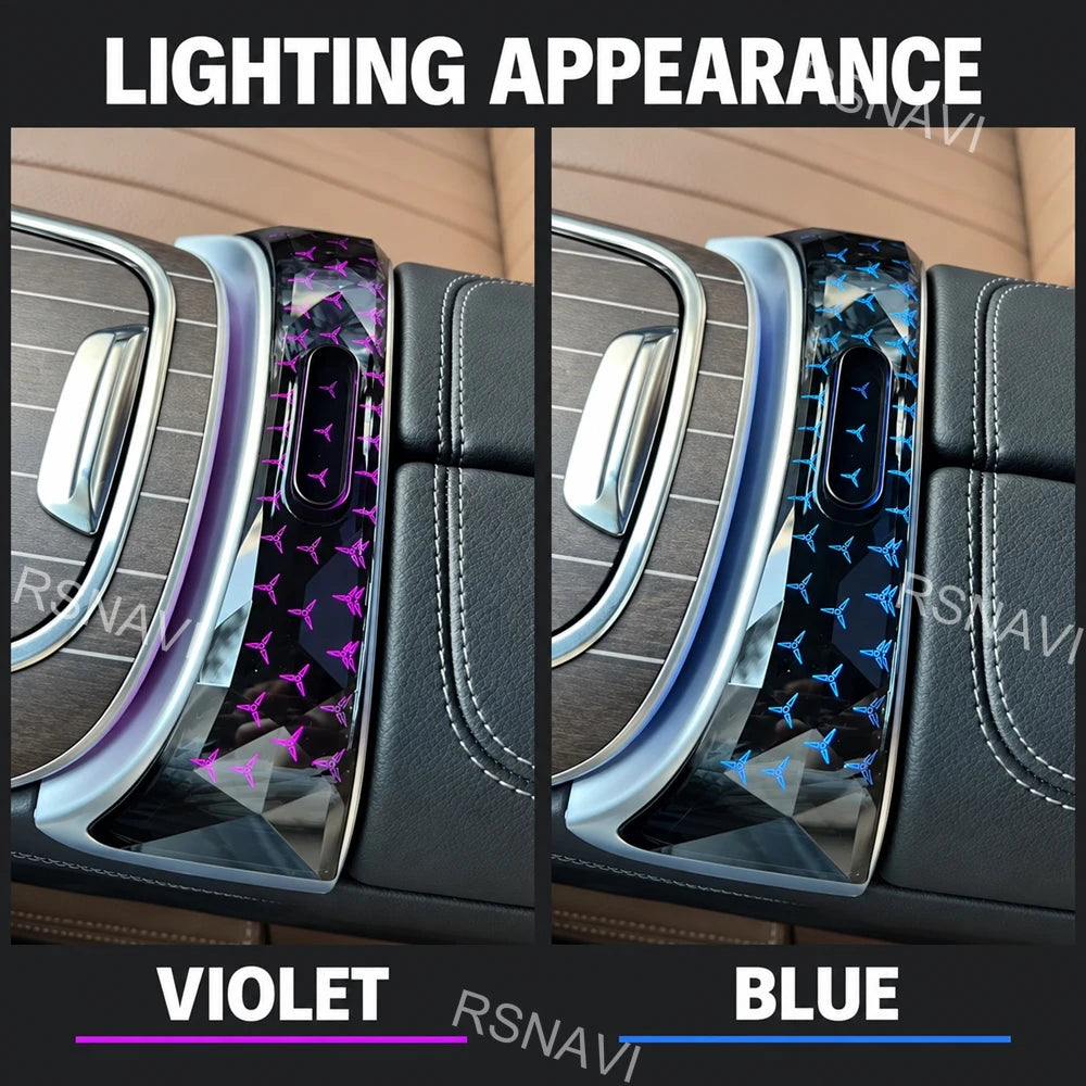 crystal-style Center Console Saddle Ambient Compatible