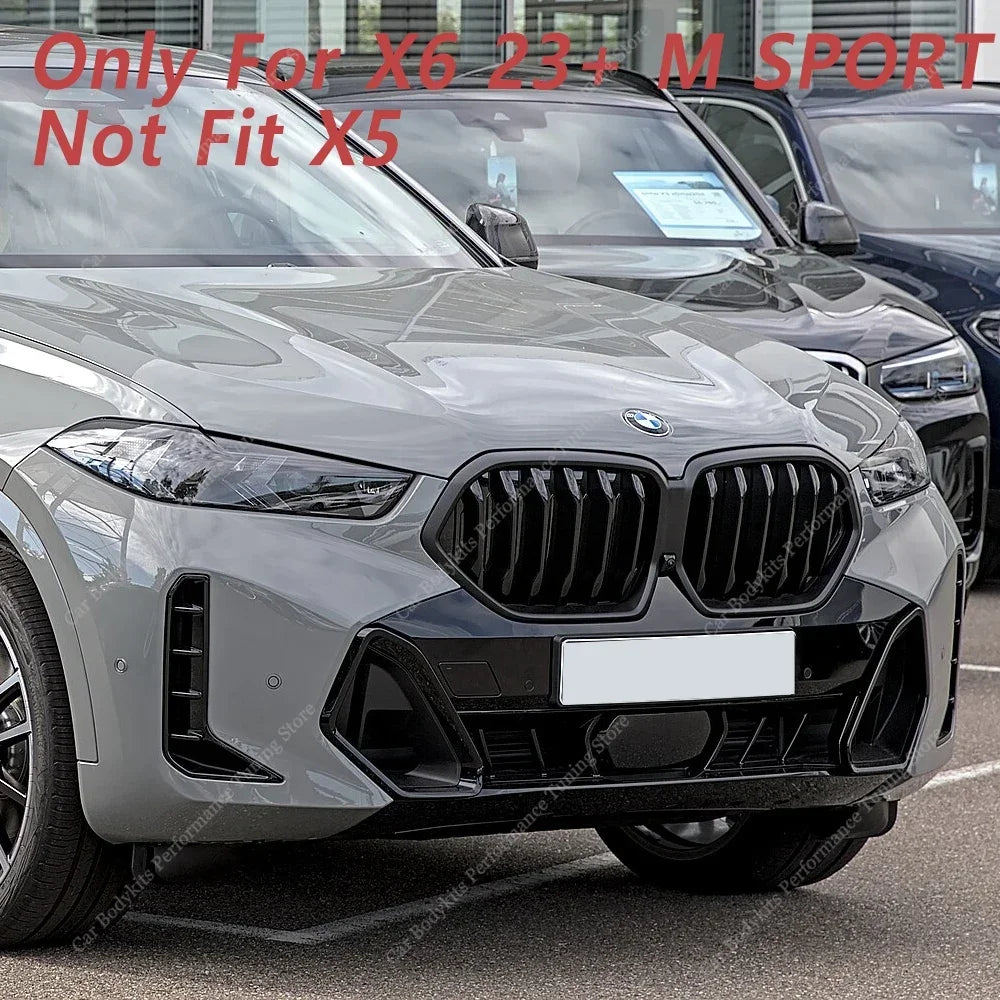 For BMW G06 X6 30D 40I Performance Front Bumper Splitter Lip