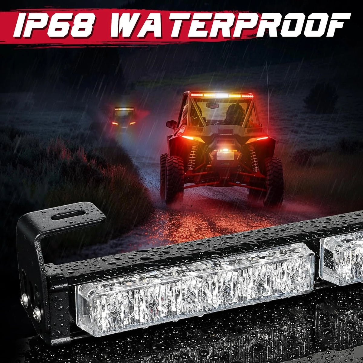 Rywyr 30inch Rear Chase Bar Offroad Strobe Turn Signal