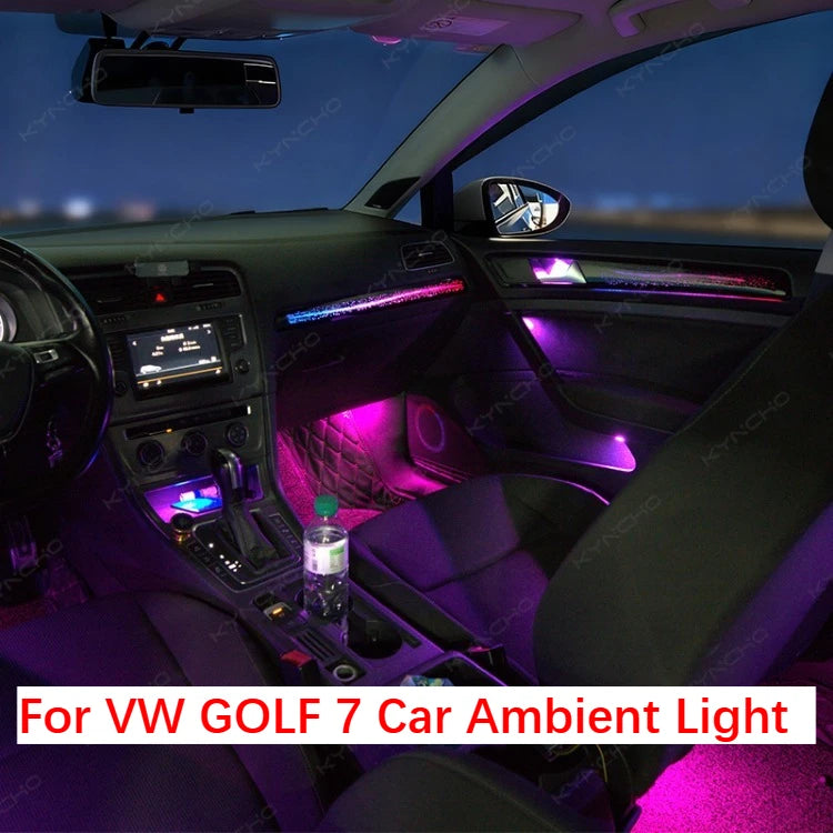 For VW Golf 7 MK7 MK7.5 Kyncho Suitable Ambient Lighting Models
