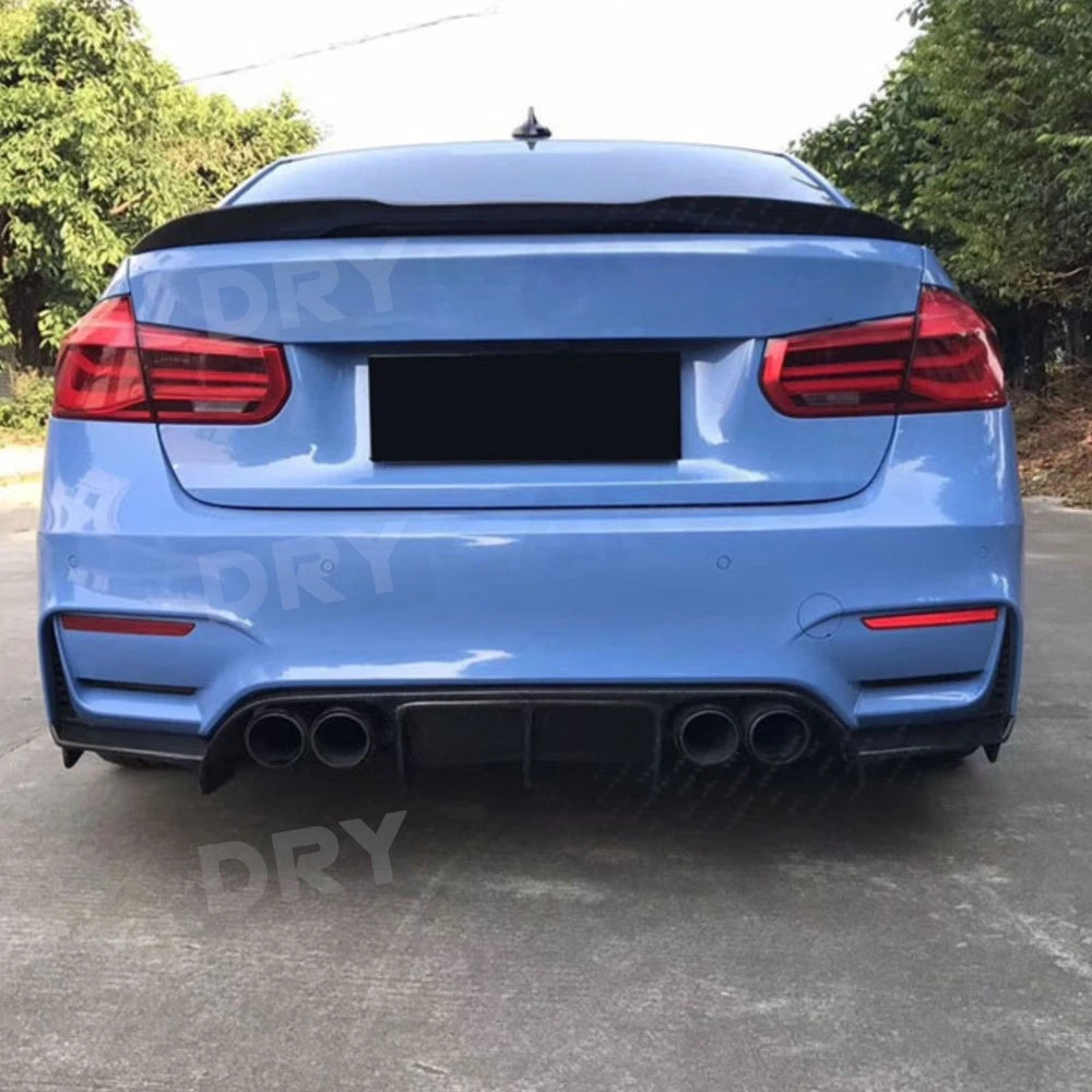 For BMW F80 M3 F82 F83 Rear Bumper Lip Diffuser Spoiler Body