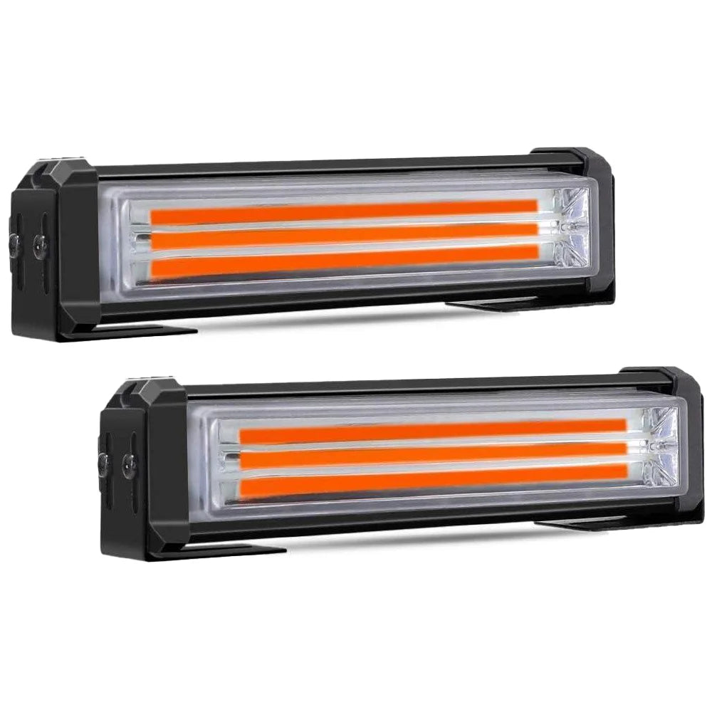 Strobe Flash Aluminum Amber Cars Trucks dc12-24v Voltage Systems