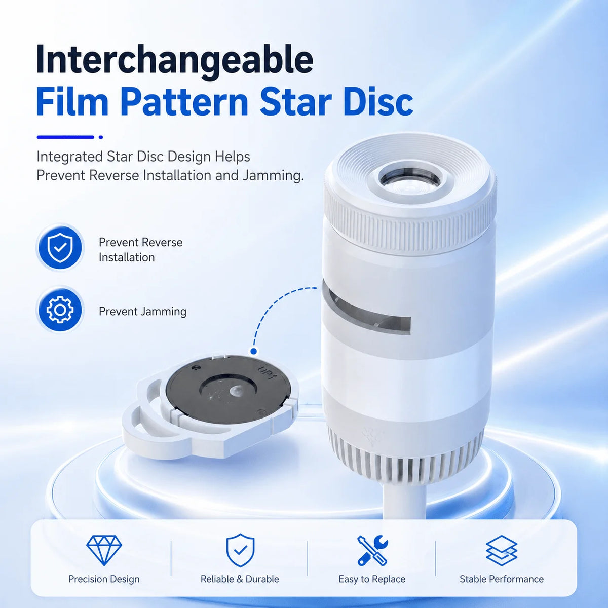 24 In USB Interior Roof Star Galaxy Projection Ambient