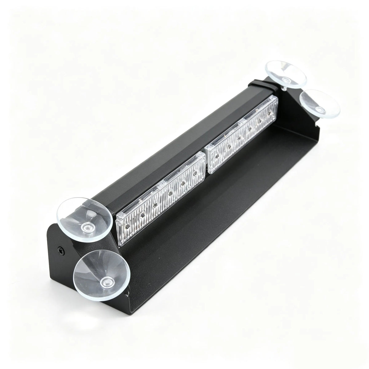 Laikesi White Amber Dash Strobe Bar 12-24v Windshield Suction