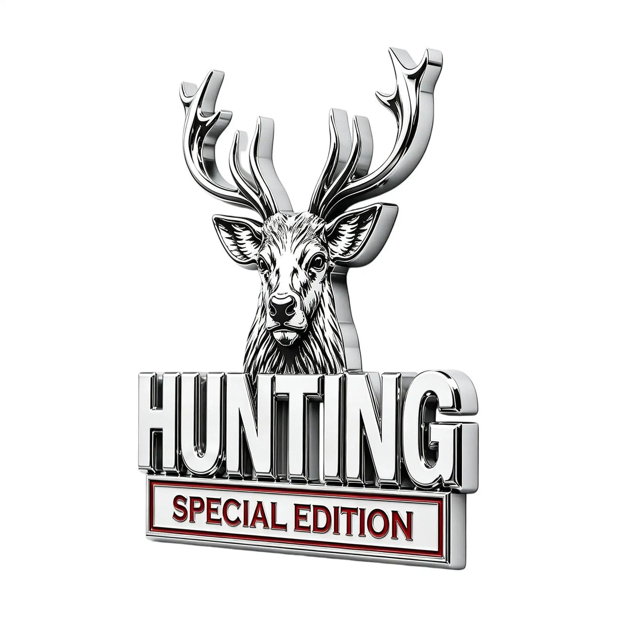 3D Metal Hunting Special Edition Bucks Head Truck Emblem