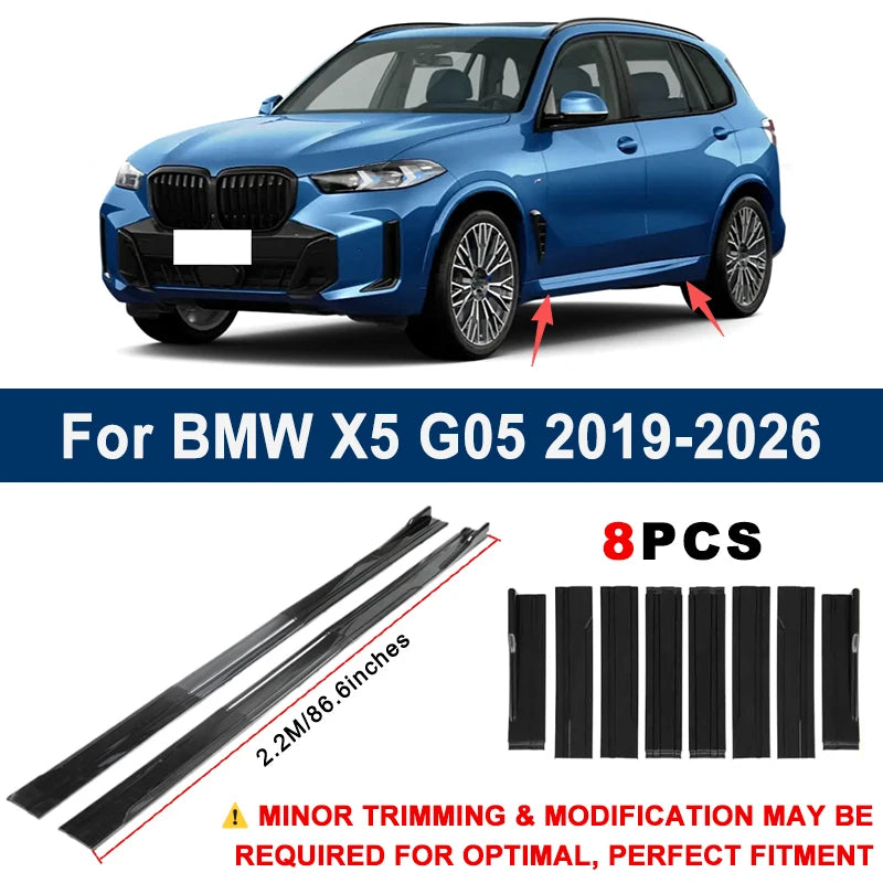 For BMW X5 G05 2019-2026 2020 Aerodynamic 2.2m Sectional Side