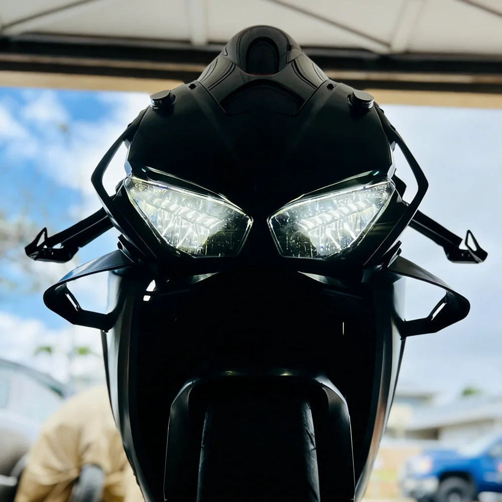 For Yamaha BMW Honda Kawasaki Motorcycle Winglet Aerodynamic
