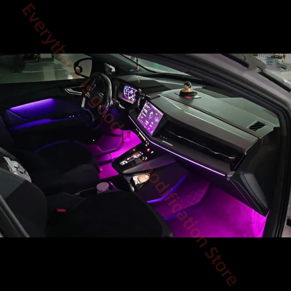 For Audi Q4 E-tron 2022+ Rhd Automobile Interior Lighting