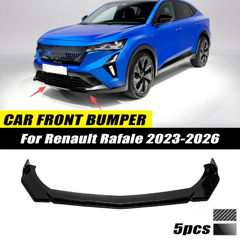 For Renault Rafale 2023-2026 Front Bumper Lip Front Guard