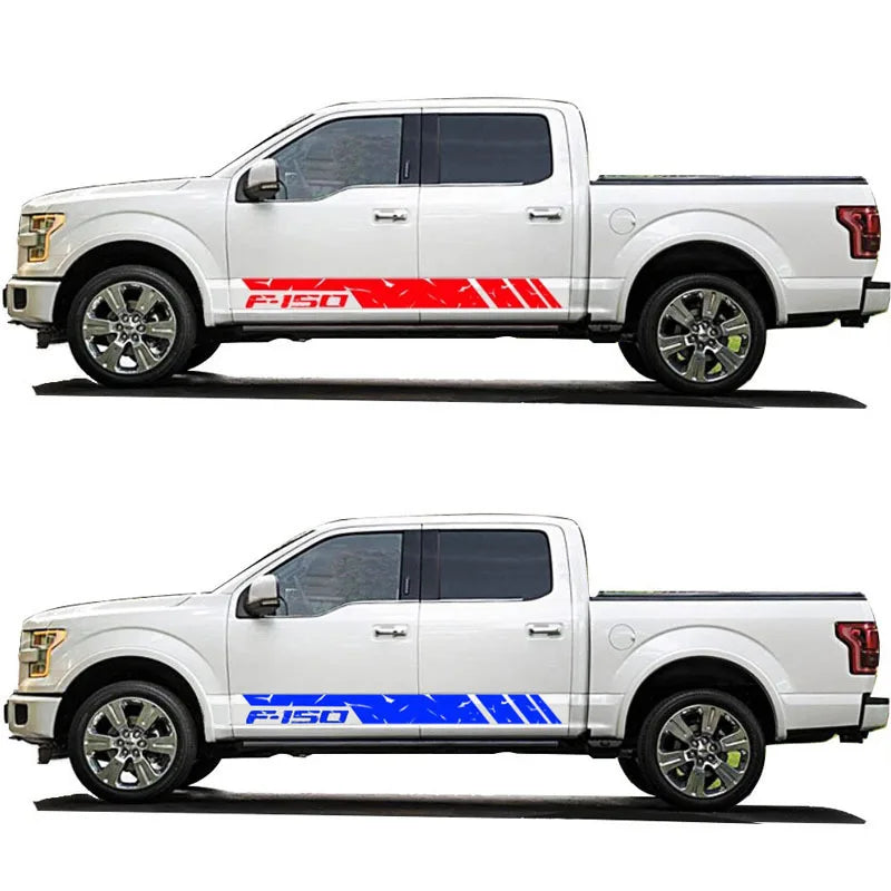 For Ford Rapter F150 Sport Stripe Side Door Body Stickers Decals