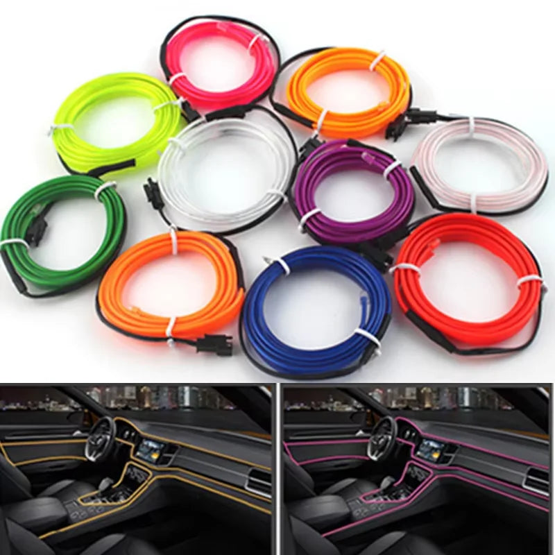 Ambien 5M Interior Cold Strips Waterproof Dashboard Console 12V