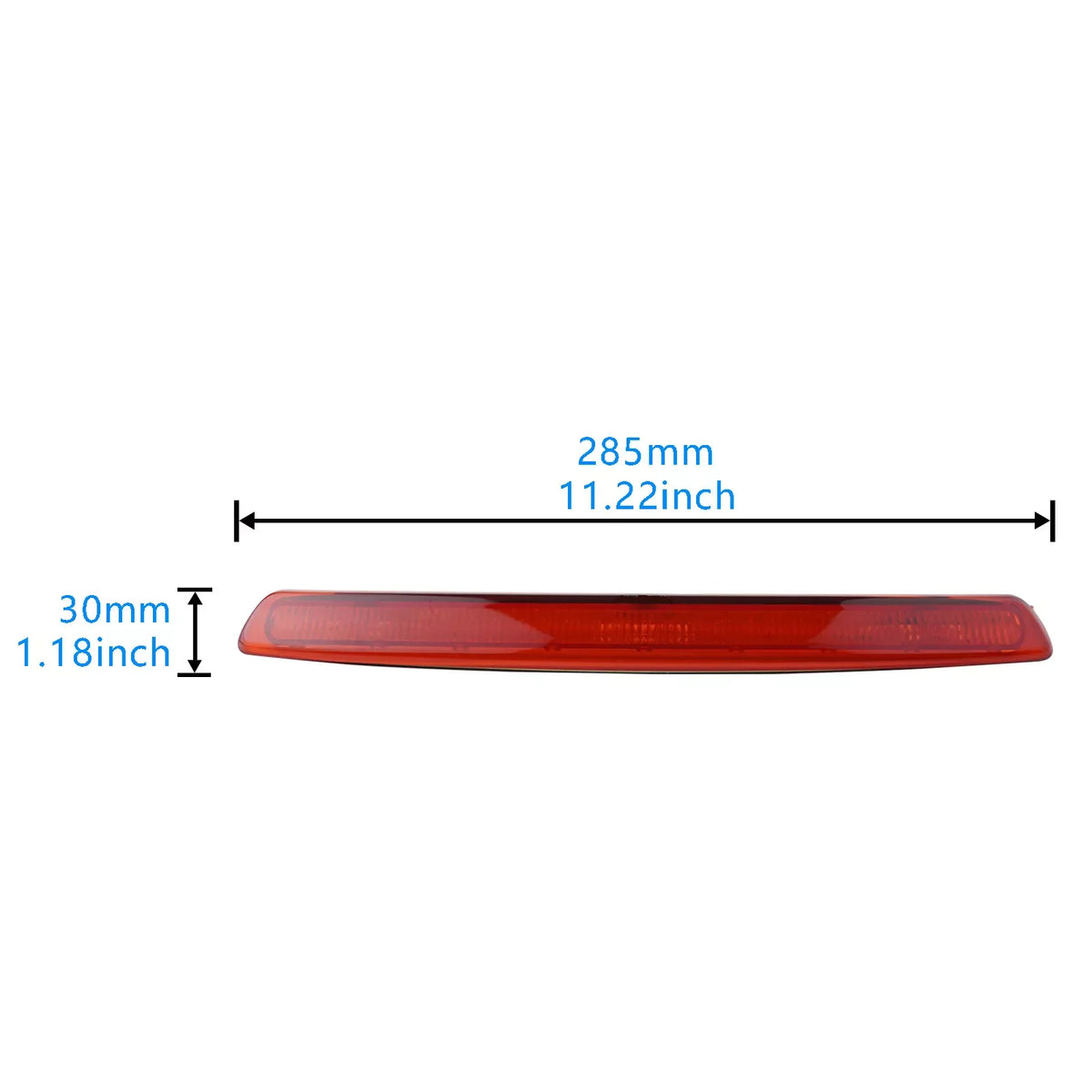 For SEAT Ibiza 2008-2017 1PC Red Rear Level Third Brake Stop