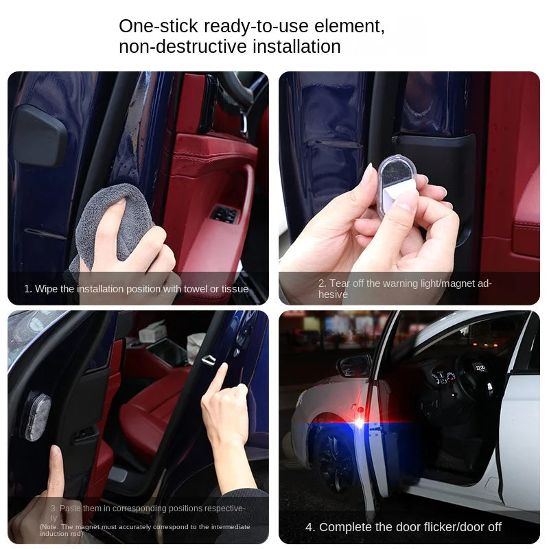 Door Warning anti-collision Flash anti-shunt Taillight Safety
