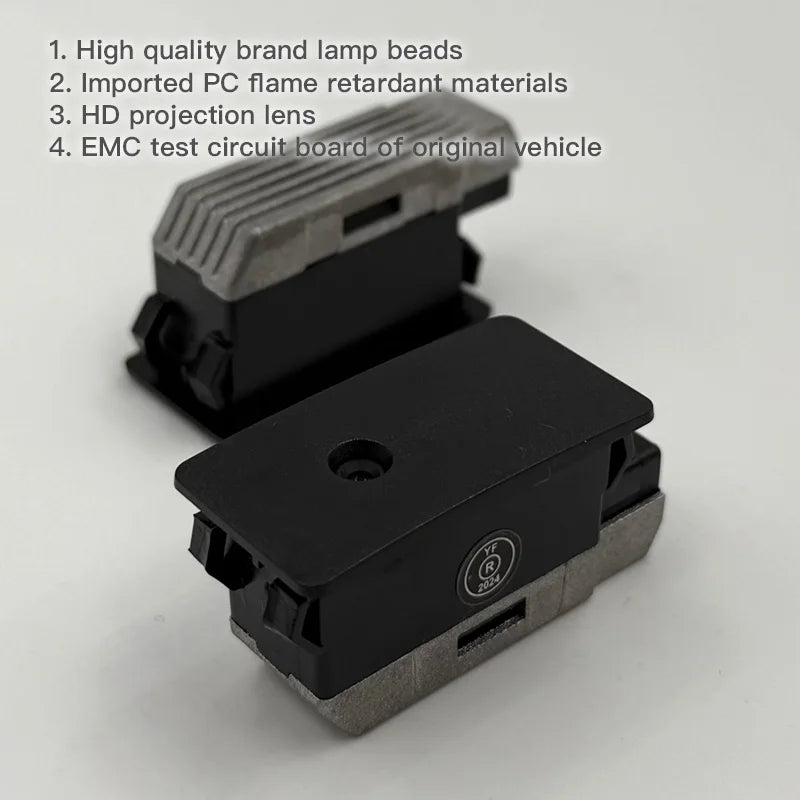 2PCS Door Welcome Tesla model3 Modely Courtesy Icon Hd