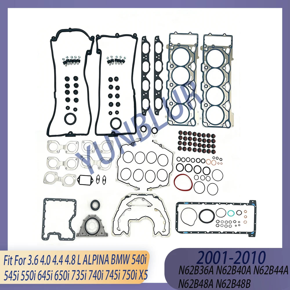 For Alpina BMW 540I 545I 550I Engine Parts Full Gasket Set Fit