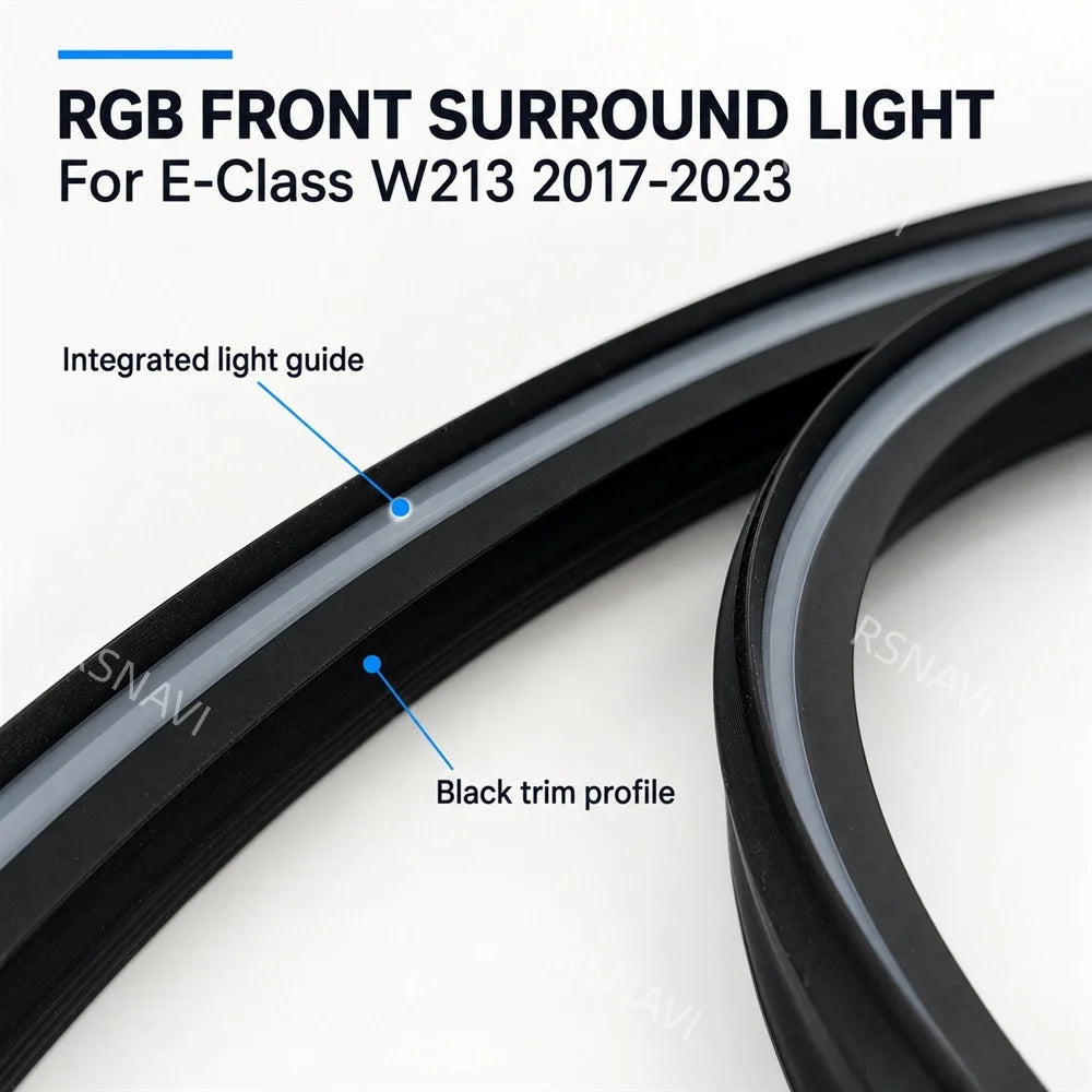 For Mercedes-Benz E-Class W213 Model Years RGB Dashboard