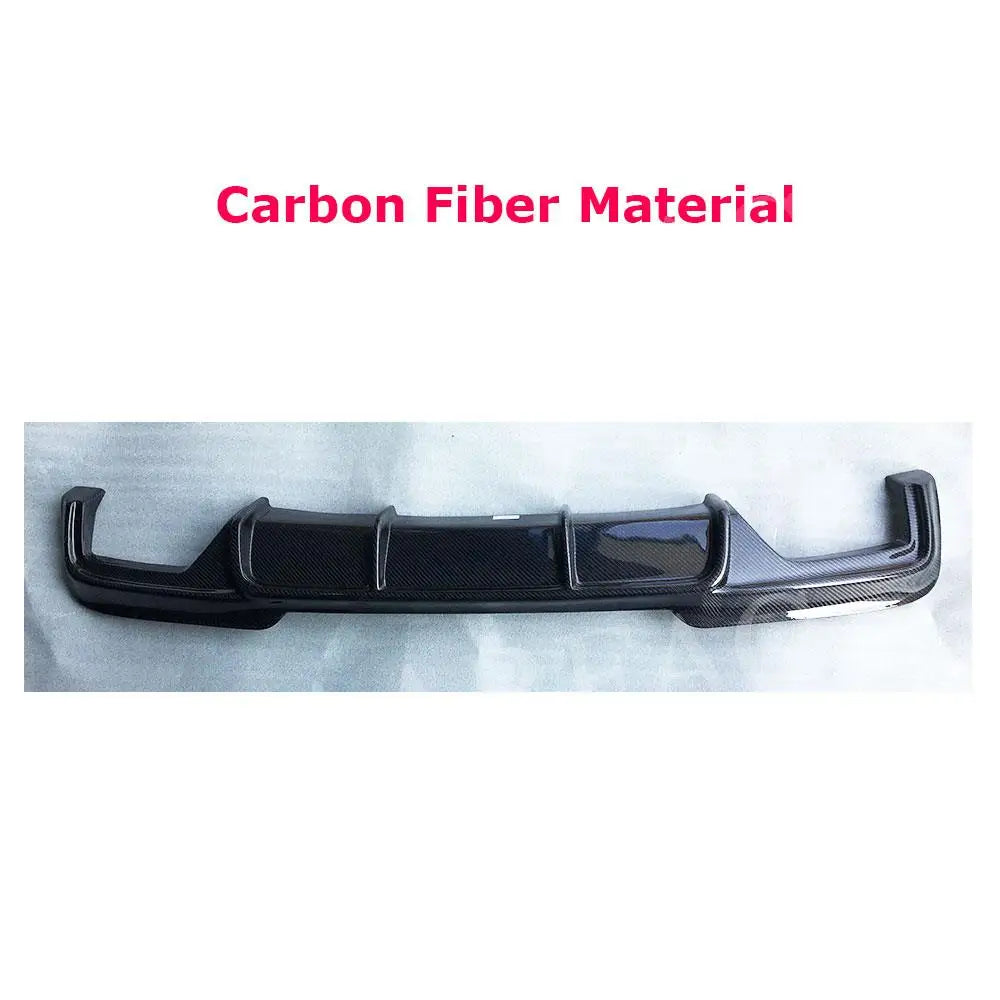 For BMW 5 Series F10 M Carbon Fiber Rear Bumper Lip Diffuser