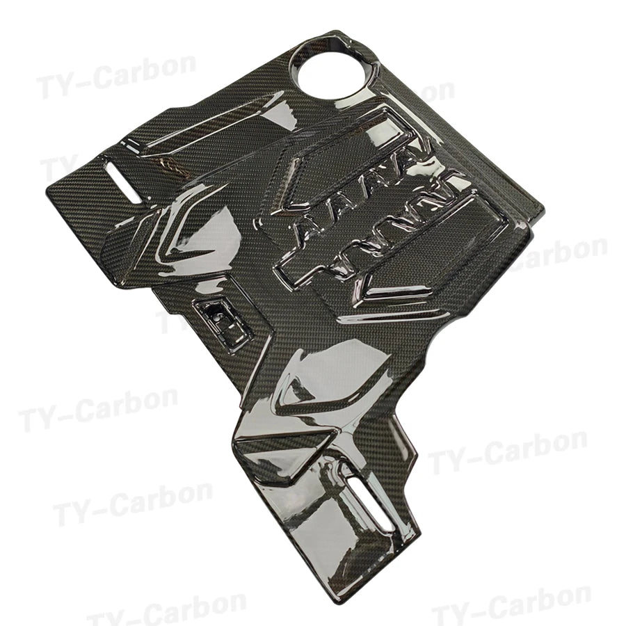 For BMW M5 F90 M8 F91 Dry Carbon Fiber Engine Cover F92 F93