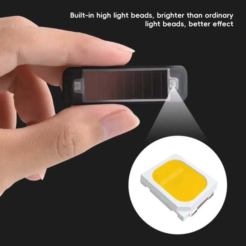 MINI Solar Power Warning Flashing Waterproof Caution Wireless