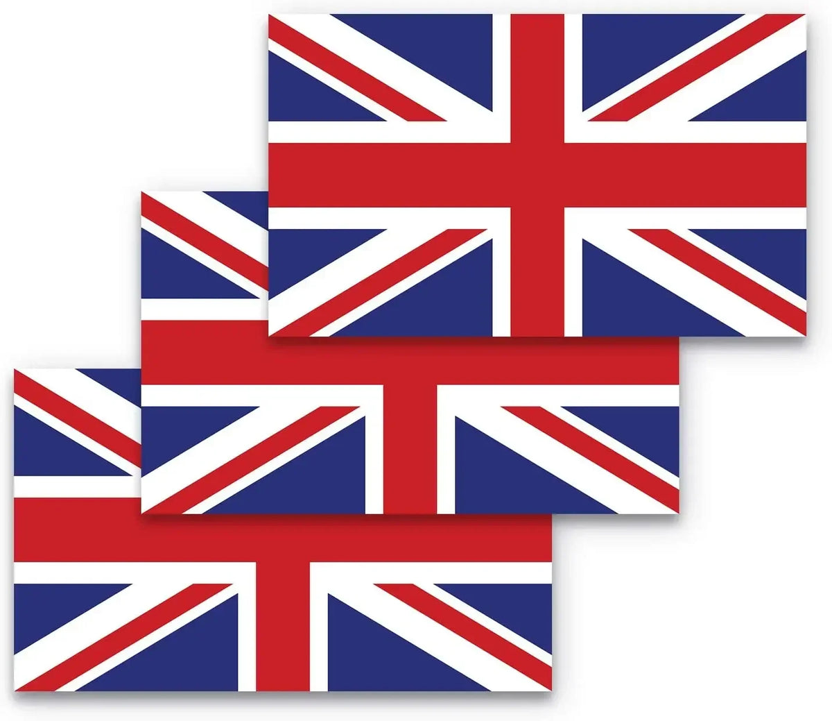 Personality British Flag Sticker Trolley Case Wall Bumper