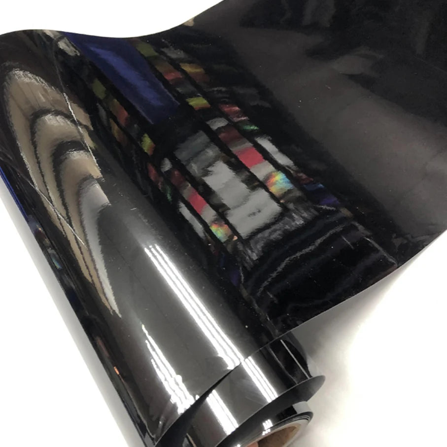 Flexible Chrome Silver Mirror Vinyl Wrap Sticker Import Glue