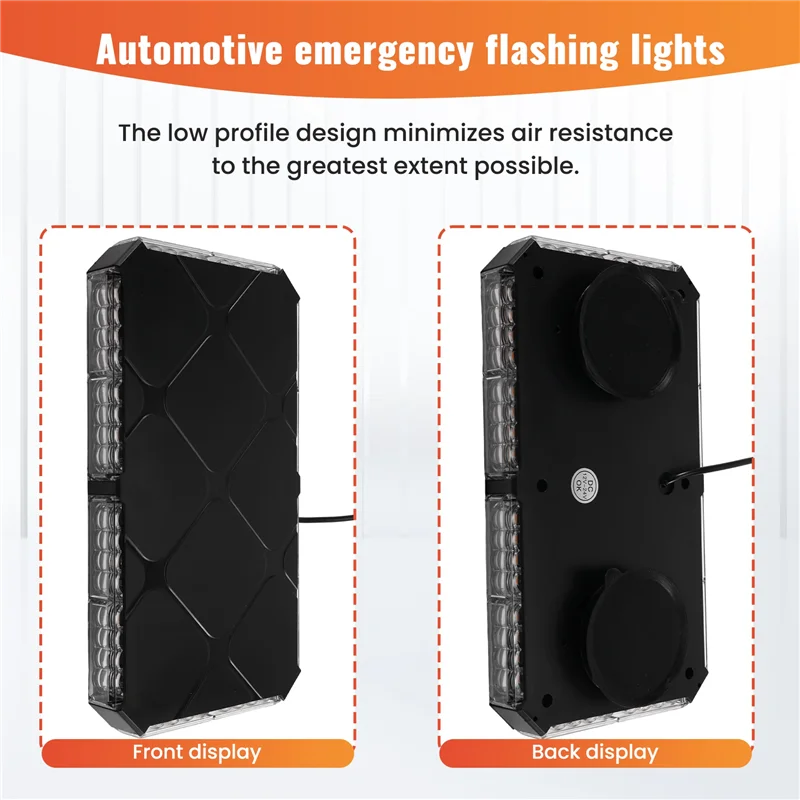 Warning Traffic Hazard Caution Strobe 11.5 Inch Roof Emergency