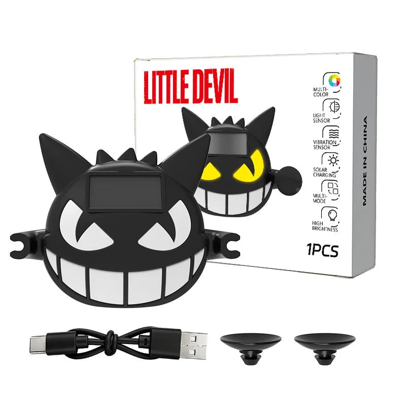 Solar Demon Eye Rear Window Dynamic Expression Ambient Halloween