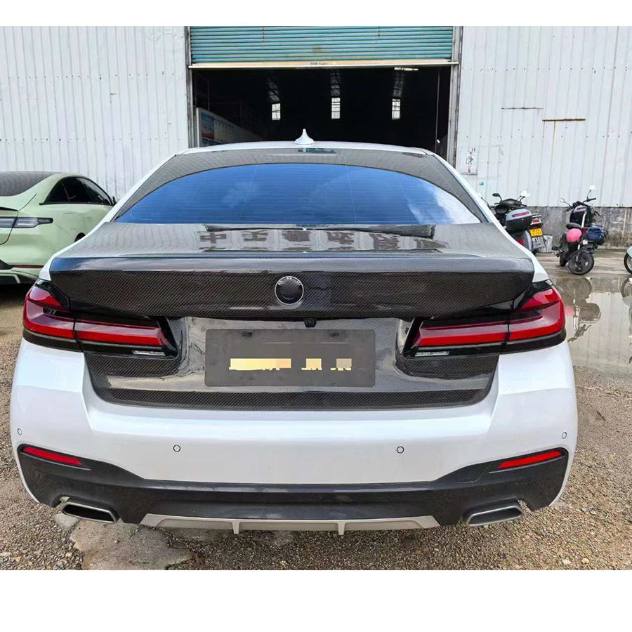 For BMW 5 Series M5 F90 G30 G38 Carbon Fiber Trunk Lid Encloses