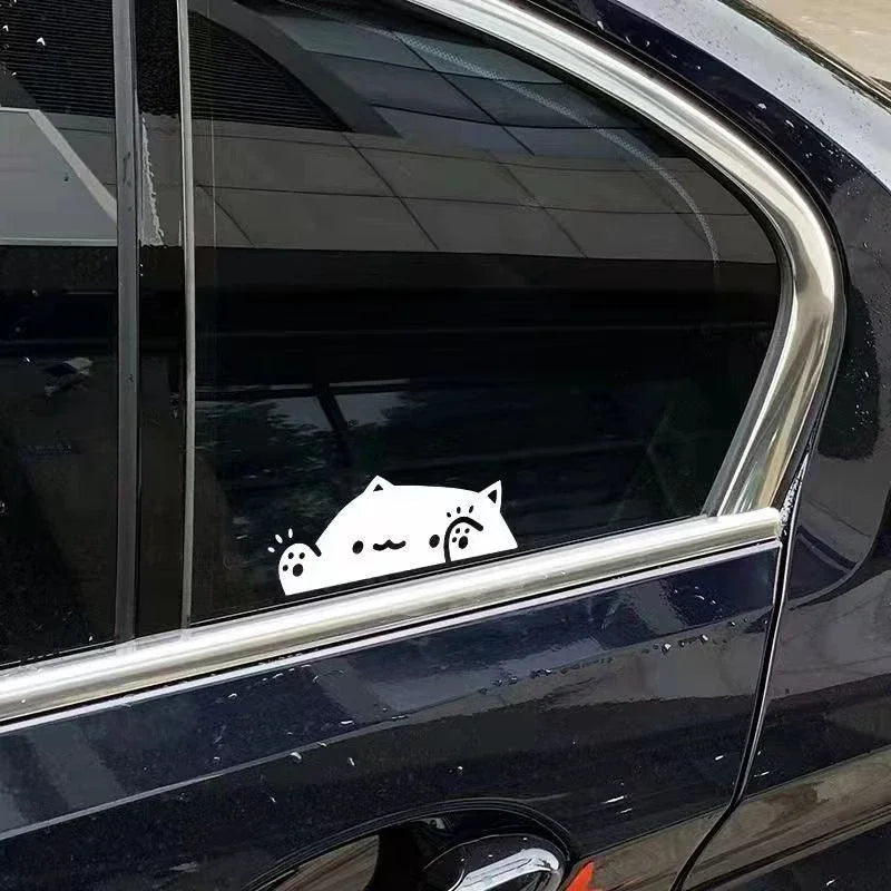 1PC Cat Sticker Window Body Bumper Trunk Decals Creative