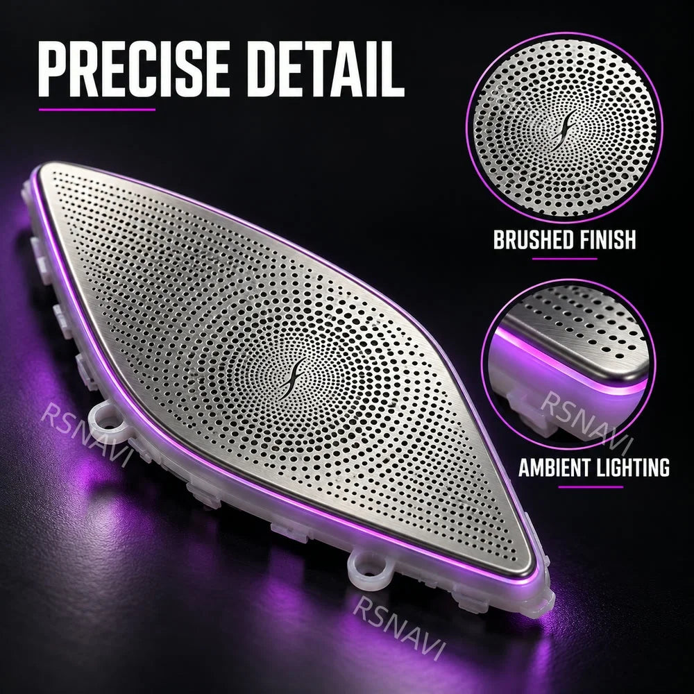 For Mercedes-Benz Cls C257 2018-2023 Perforated Illuminated