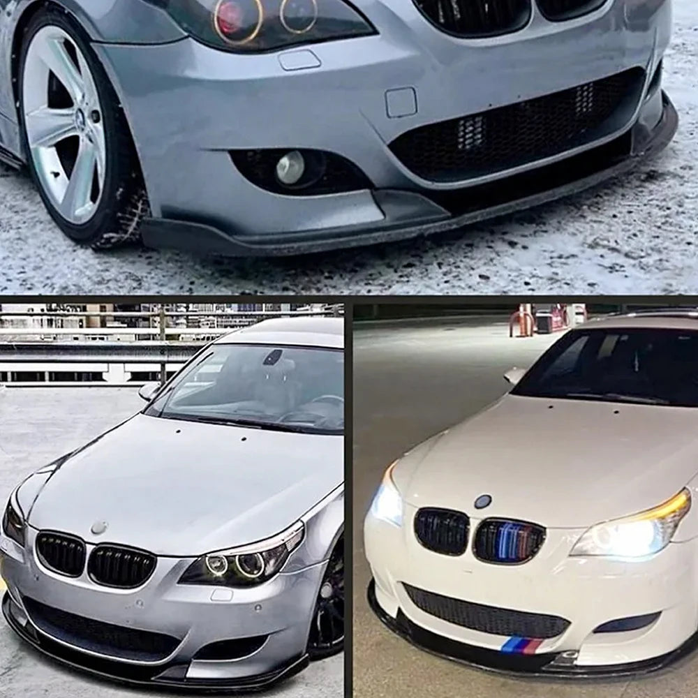 For BMW 5 Series E60 E61 Front Bumper Lip Spoiler M5 Protector