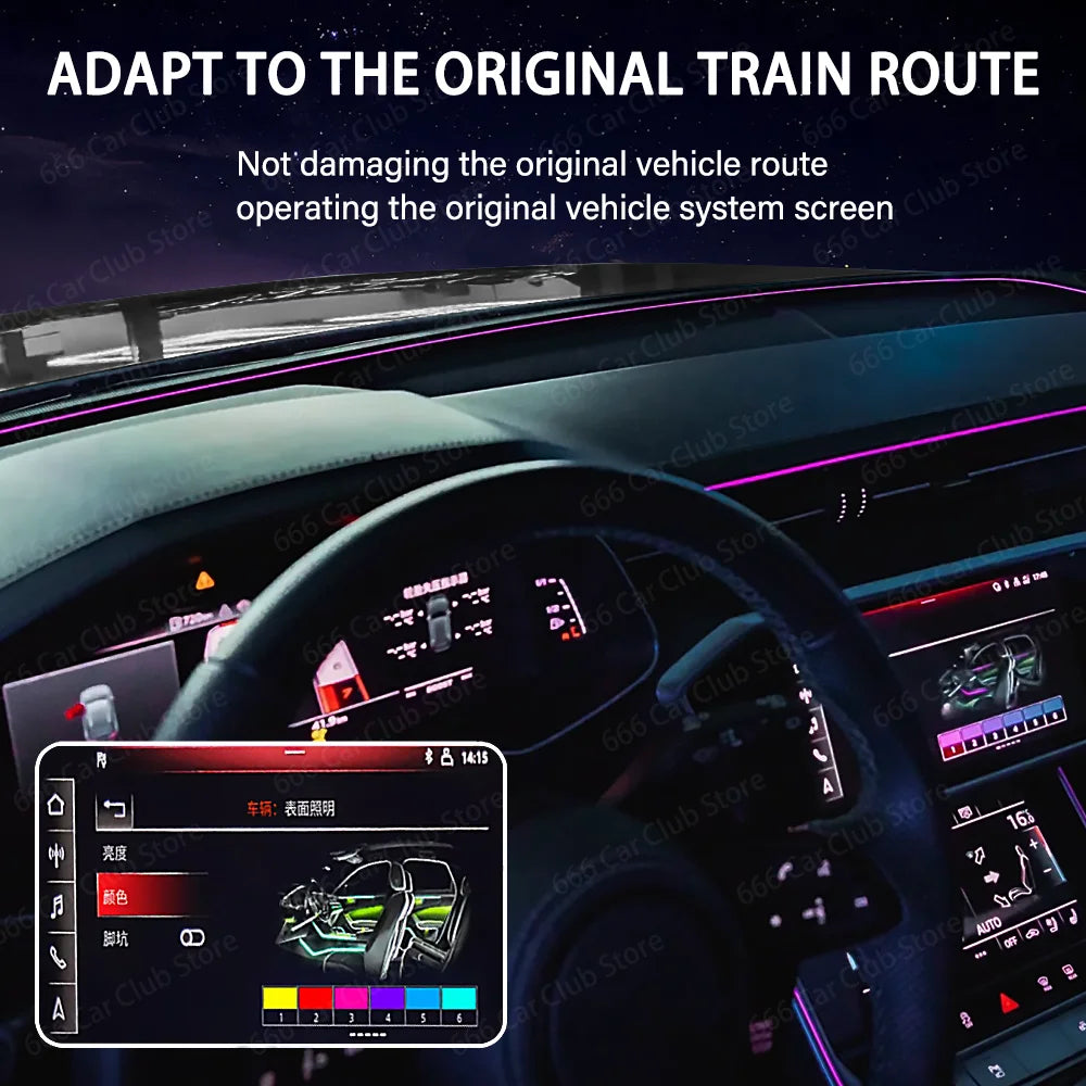 For Audi A4 A5 Q5 B9 Colors Instrument Desk Adjustable Dimming