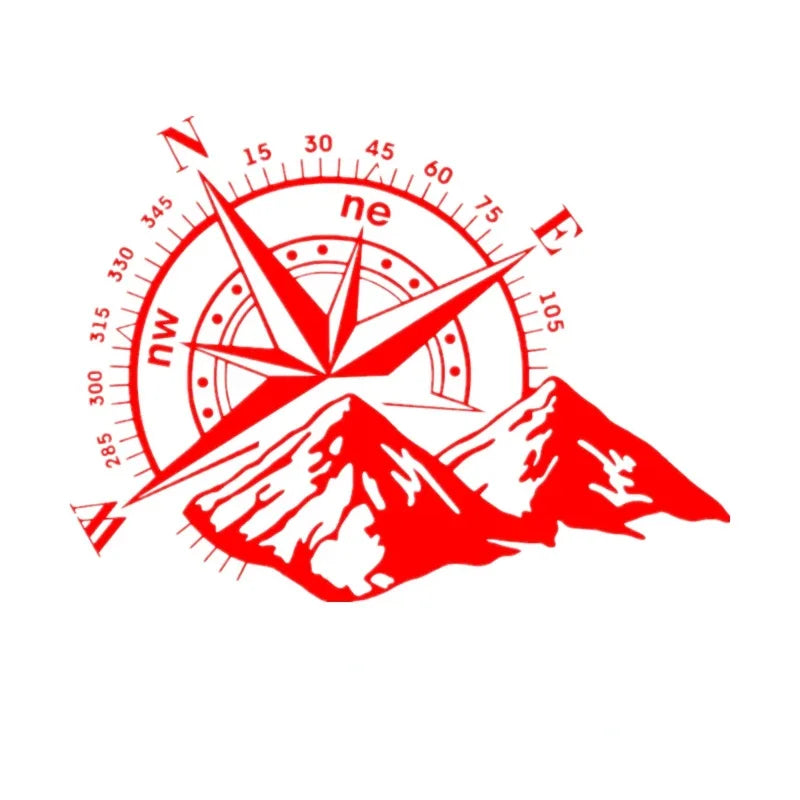 For Compass Wind Rose Waterproof Jp Exterior Die Cut Vinyl