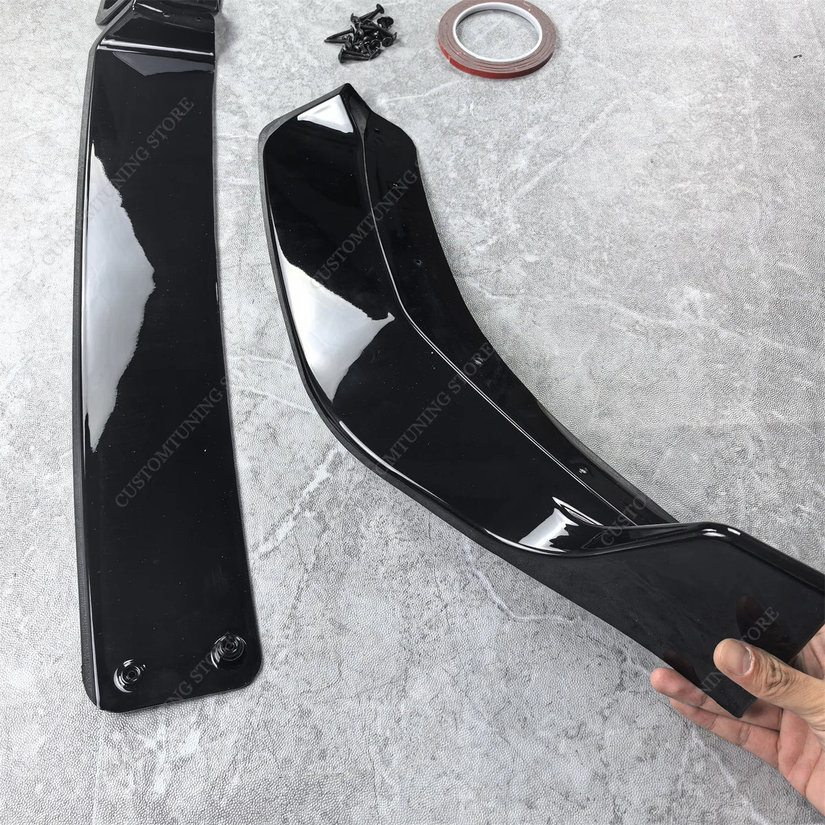 For BMW X2 IX2 U10 M Gloss Black Mp Front Bumper Splitter Lip