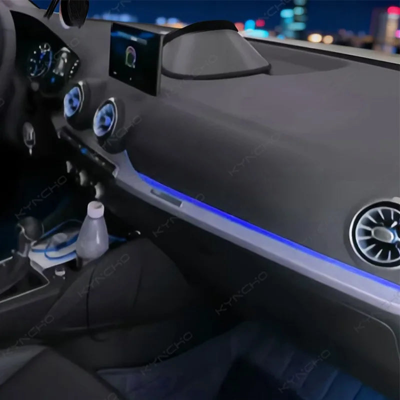 For Audi Q2 Dream Color RGB Colors Ambient Kit Bluetooth APP