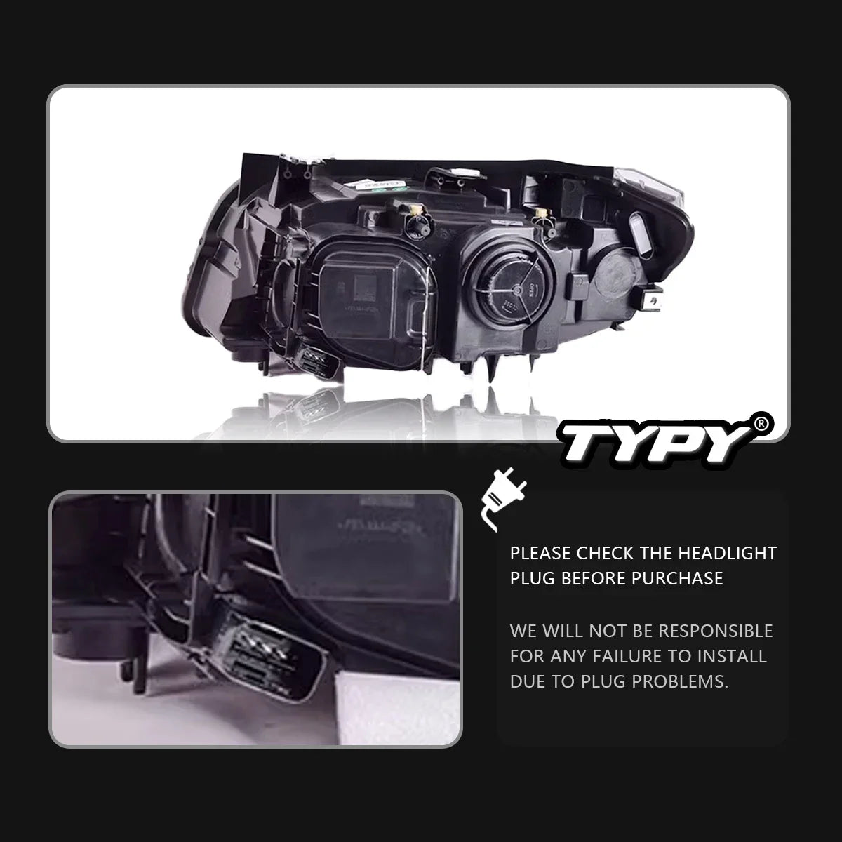 For BMW X1 E84 2010-2015 Upgrade Accessoriescar Head Lamps