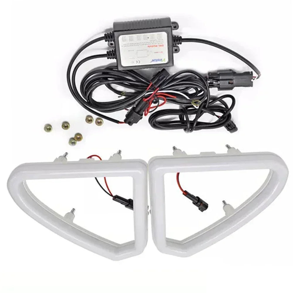 For Ford Mustang 2015 2016 2017 Front Grille Hood Bumper White