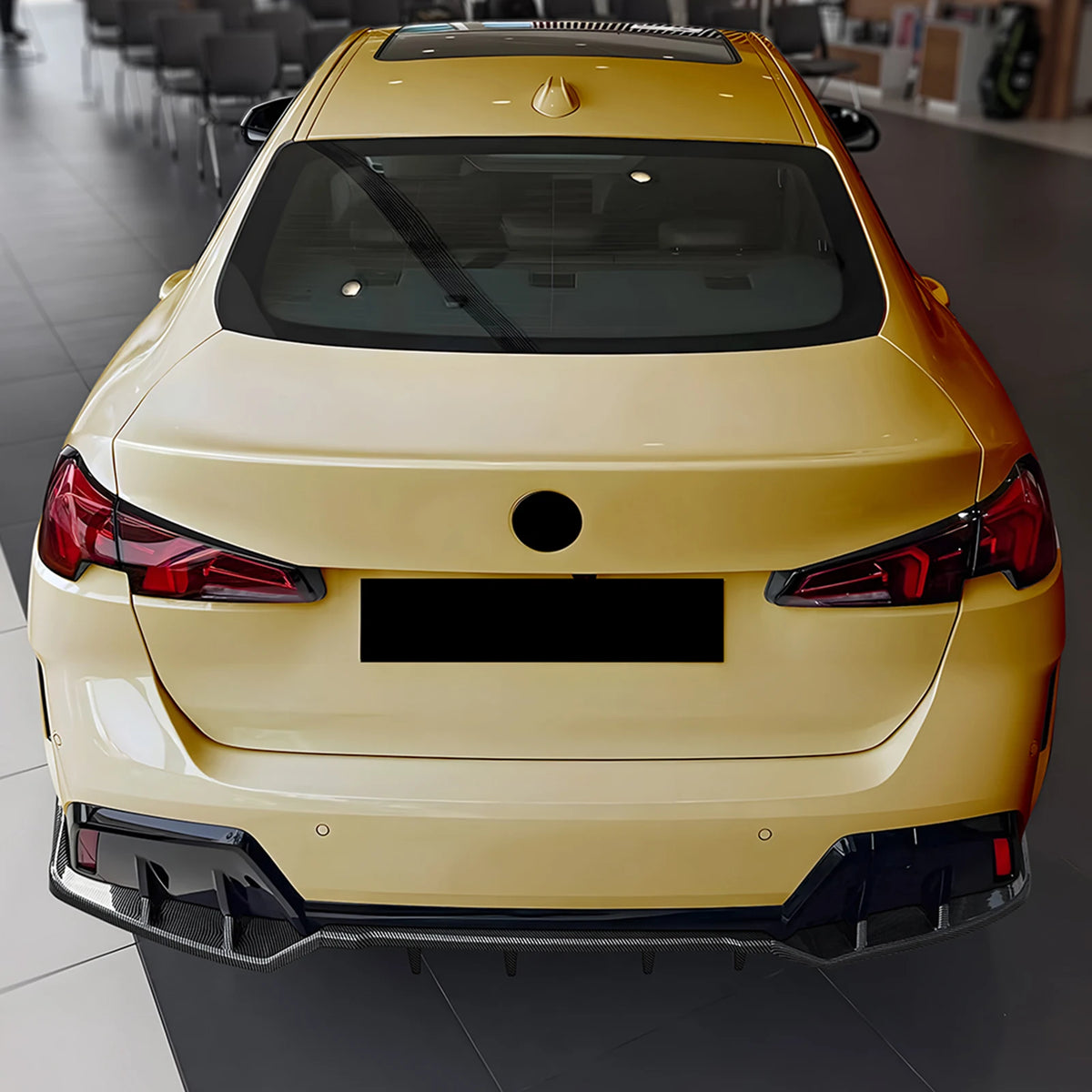 For BMW 2 Series F74 M 3PCS Rear Diffuser Bracket Lip Splitter
